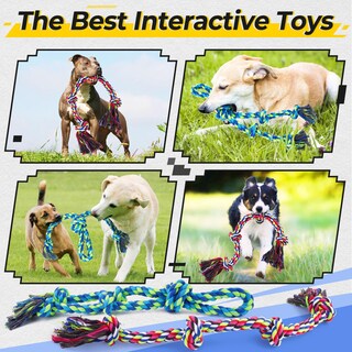 Foto 7 | Foto 7 | Juguetes De Cuerda Para Perros Eefitoys Resistentes Para Masticadores Agresivos - Venta Internacional.