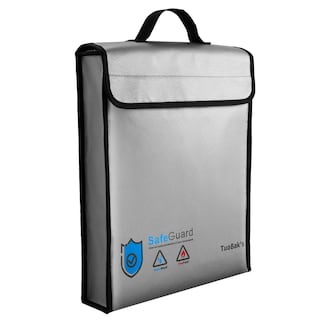 Foto 1 | Foto 1 | Bolsa De Documentos Impermeable A Prueba De Fuego Tuobak De 40 X 32 X 6 Cm Con Cremallera - Venta Internacional.