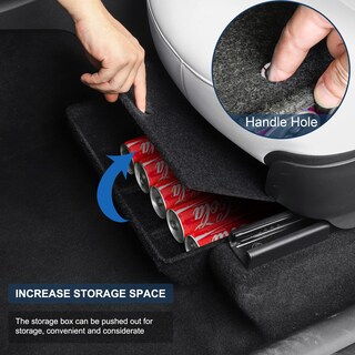 Foto 3 | Foto 3 | Caja Organizadora De Almacenamiento Para Debajo Del Asiento Kunist Tesla Model Y - Venta Internacional.