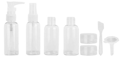Foto 1 | Foto 1 | Kit De Viaje Xtellar Premium Con Botellas Recargables De Plástico - 8 Piezas Indispensables