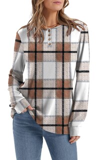 Foto 4 | Foto 4 | Blusas Xieerduo De Forro Polar Para Mujer Térmicas De Otoño De Manga Larga - Venta Internacional.