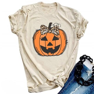 Foto 1 | Foto 1 | Camisa Surbepo Halloween Pumpkin Para Mujer 2xl - Venta Internacional.