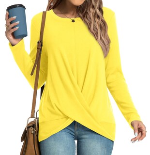 Foto 1 | Foto 1 | Túnicas Hotgift Para Halloween Camisas De Manga Larga Para Mujer Amarillas - Venta Internacional.