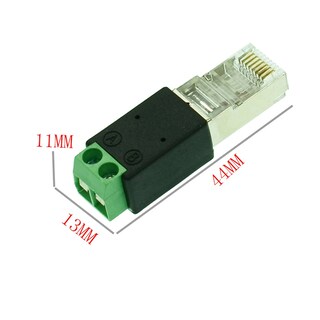 Foto 4 | Foto 4 | Convertidor Rj45 A Rs485 Adaptador De Terminal Taidacent De 5 Piezas - Venta Internacional.