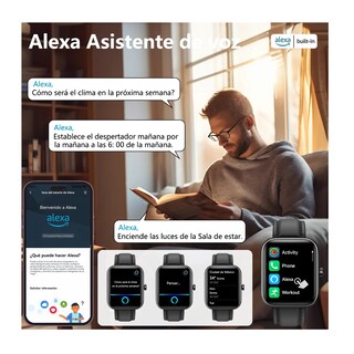 Foto 2 | Foto 2 | Reloj Smartwatch Lab.G con Bluetooth