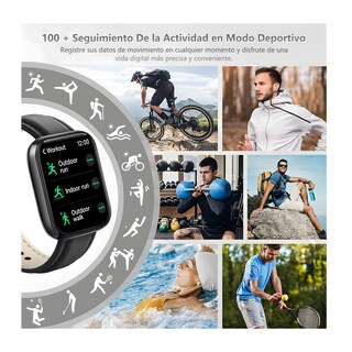 Foto 4 | Foto 4 | Reloj Smartwatch Lab.G con Bluetooth