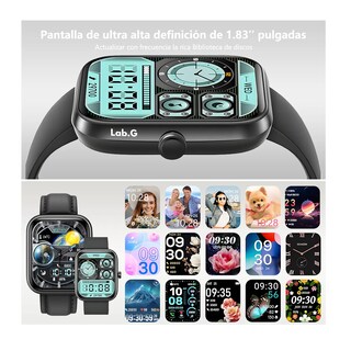 Foto 5 | Foto 5 | Reloj Smartwatch Lab.G con Bluetooth