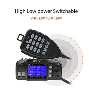 Foto 2 | Foto 2 | Mini Radio Móvil Qyt Kt-7900d De 25 W Cuádruple Banda Modo De Espera - Venta Internacional.