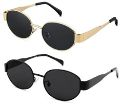 Exclusivas Gafas De Sol Retro Xtellar, Set De 2, Unisex