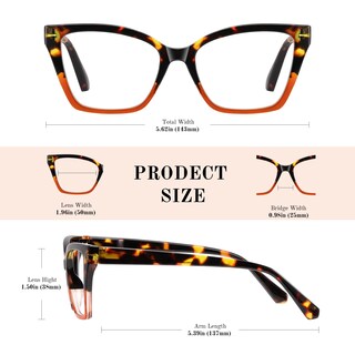 Foto 5 | Foto 5 | Gafas De Lectura Resjok Fashion Cat Eye Para Mujer Paquete De 3 Unidades 1 25 Unidades - Venta Internacional.
