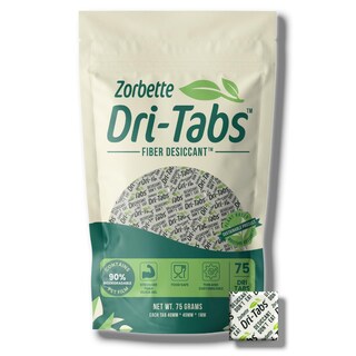 Foto 1 | Foto 1 | Absorbentes De Humedad Zorbette Dri-tabs Aptos Para Alimentos Verdes (paquete De 2) - Venta Internacional.