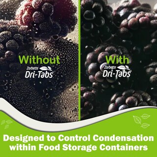 Foto 3 | Foto 3 | Absorbentes De Humedad Zorbette Dri-tabs Aptos Para Alimentos Verdes (paquete De 2) - Venta Internacional.