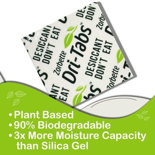 Foto 4 | Foto 4 | Absorbentes De Humedad Zorbette Dri-tabs Aptos Para Alimentos Verdes (paquete De 2) - Venta Internacional.