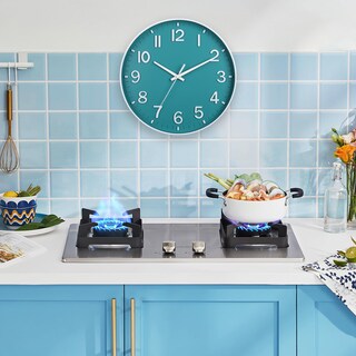 Foto 4 | Foto 4 | Reloj De Pared Hzdhclh 30 Cm Funciona Con Pilas Silencioso No Hace Tictac - Venta Internacional.
