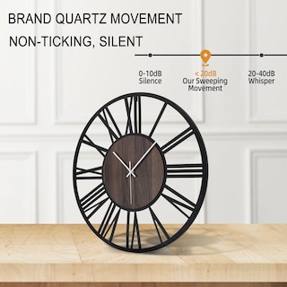 Foto 4 | Foto 4 | Reloj De Pared Mee 2ou Grande 50 Cm Silencioso No Hace Tictac - Venta Internacional.