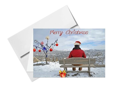 Foto 1 | Foto 1 | Tarjetas De Felicitación Con Impresión Superfina De Feliz Navidad 20 Tarjetas - Venta Internacional.
