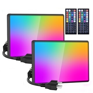 Foto 1 | Foto 1 | Flood Lights Olafus Rgb De 120 W Con Mando A Distancia Para Halloween Paquete De 2 - Venta Internacional.