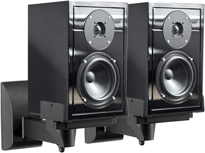 Foto 1 | Foto 1 | Soportes De Pared Para Altavoces Suptek Tilt Swivel De Hasta 25 Kg Negros (paquete De 2) - Venta Internacional.