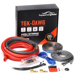Foto 1 | Foto 1 | Kit De Cableado Para Instalación De Amplificadores Topstronggear Calibre 0 - Venta Internacional.