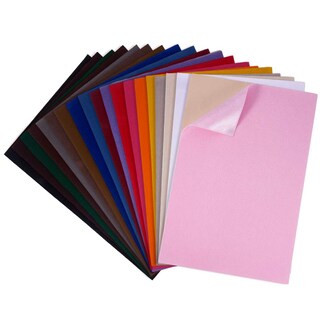 Foto 1 | Foto 1 | Sábanas Adhesivas De Tela De Terciopelo Benecreat 20x30 Cm 19 Colores - Venta Internacional.