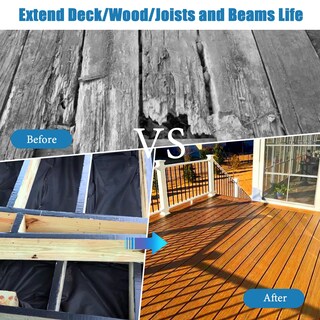 Foto 5 | Foto 5 | Joist Tape Heelos Deck 5 Cm X 15 M Resistente A La Intemperie Paquete De 4 - Venta Internacional.