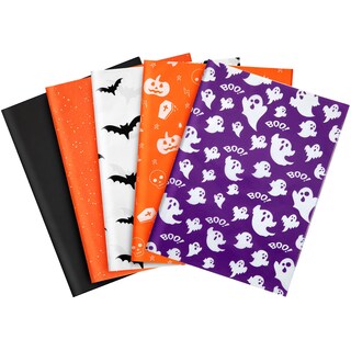 Foto 1 | Foto 1 | Papel De Seda Simetufy  100 Hojas  36 X 51 Cm  Diseños De Halloween - Venta Internacional.