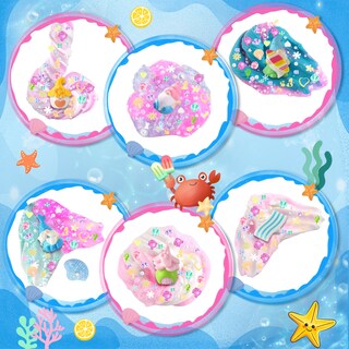 Foto 6 | Foto 6 | Slime Kit Lawoho Mermaid Gnomes 360 Ml Paquete De 6 Unidades Para Niños - Venta Internacional.