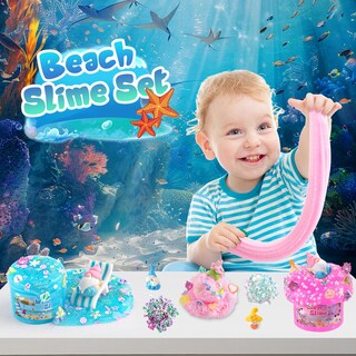Foto 7 | Foto 7 | Slime Kit Lawoho Mermaid Gnomes 360 Ml Paquete De 6 Unidades Para Niños - Venta Internacional.