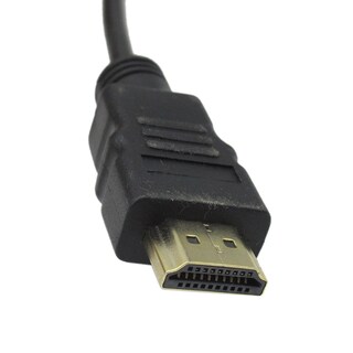 Foto 5 | Foto 5 | Cable Adaptador Hdmi A Vga Blue Elf 1 8 M 1080p Chapado En Oro - Venta Internacional.
