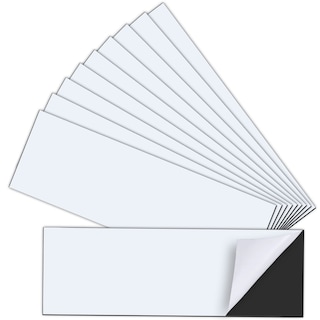 Foto 1 | Foto 1 | Pegatinas Magnéticas Para Parachoques Paquete De 10 Unidades 12 X 4 Cm Con Autoadhesivo - Venta Internacional.