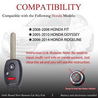 Foto 2 | Foto 2 | Llavero Remoto De Repuesto Mechanmagic Honda Cr-v 2007-2013 - Venta Internacional.
