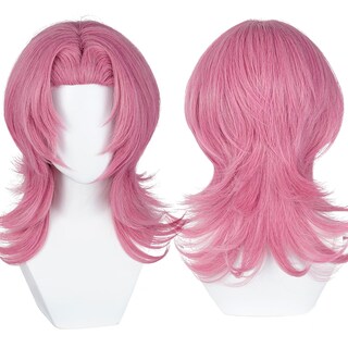 Foto 1 | Foto 1 | Peluca Para Cosplay Anigates Personaje De La Película De Anime Con 2 Gorros - Venta Internacional.