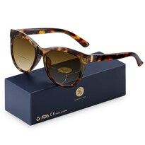 Gafas De Sol De Lectura Bifocales Easy Read Uv400 Para Mujer 3.00 - Venta Internacional.