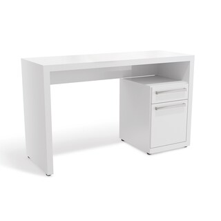 Foto 2 | Foto 2 | Escritorio Oficina Kappesberg 120cm C/ Cajón Y Puerta Blanco