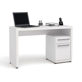 Foto 4 | Foto 4 | Escritorio Oficina Kappesberg 120cm C/ Cajón Y Puerta Blanco
