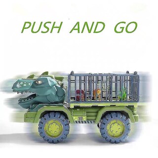 Foto 4 | Foto 4 | Venta Internacional - Camión De Juguete Para Transporte De Dinosaurios Con Tyrannosaurus Rex