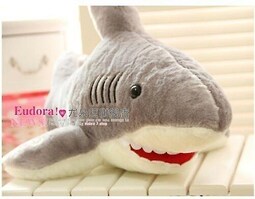 Venta Internacional - Muñeca De Peluche Con Forma De Gran Tiburón Blanco, 39 Cm