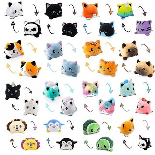 Foto 2 | Foto 2 | Venta Internacional - Juguete De Peluche Hmwy De Doble Cara Para Gato, Gato Y Unicornio, Con Tapa, 20 Cm