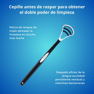 Foto 5 | Foto 5 | Cepillo Lengua Silicon Limpiador Lingual Limpieza Bucal