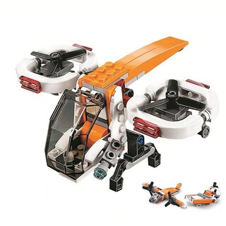 Foto 1 | Foto 1 | Figura De Helicóptero City Creator De Doble Rotor Blocks Co - Venta Internacional.