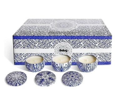 Foto 2 | Foto 2 | ''16 Piezas Velas Aromaticas velas Perfumadas De Cera De Soja Estuche Azul ''
