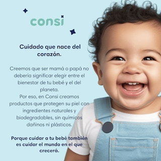 Foto 7 | Foto 7 | Consi Toallitas Humedas Bebe Y Niños (99.9% Agua) Hipoalergénicas Para Piel Sensible | 3 Paquetes Con 240 Toallitas