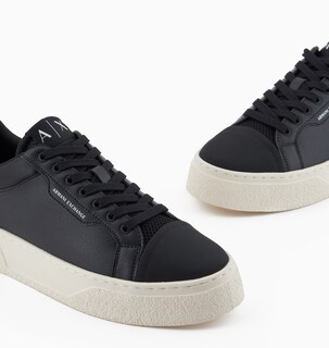 Foto 3 | Foto 3 | Tenis Armani Exchange Nyc Sneakers Casual Negro A|x Para Hombre Original