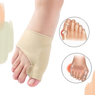 Foto 8 | Foto 8 | Corrector Juanete Separador Dedos Pies Tela Almohadilla Valgus 1 Par
