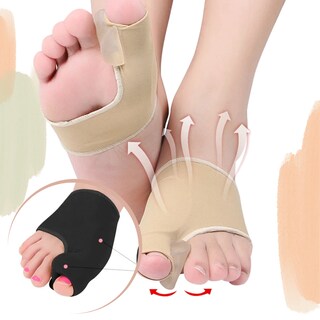 Foto 2 | Foto 2 | Corrector Juanete Separador Dedos Pies Tela Almohadilla Valgus 1 Par