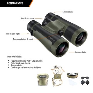 Foto 4 | Foto 4 | Binoculares Bushnell R 12x50 Ranger Green Roof Exo Dielectric Fmc Box 5l