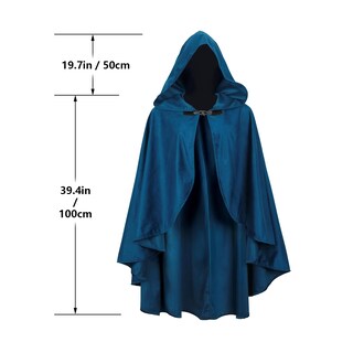 Foto 6 | Foto 6 | Capa Medieval con Capucha - Venta Internacional