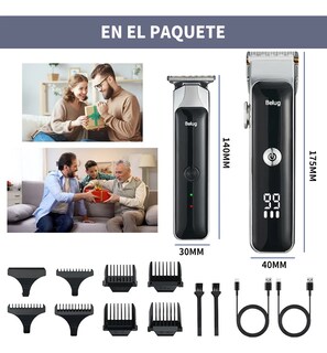 Foto 4 | Foto 4 | Máquina para Cortar Cabello Belug con Accesorios