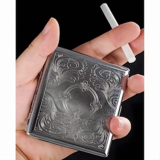 Foto 4 | Foto 4 | ''cigarrera Elegante Resistente Acero Inoxidable Estuche Fuguihua Plta ''
