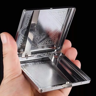 Foto 5 | Foto 5 | ''cigarrera Elegante Resistente Acero Inoxidable Estuche Fuguihua Plta ''